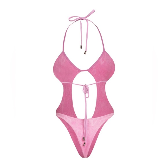 Waydamin Terry Monokini Swimsuit - Picture 4 of 5